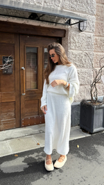 Костюм "Тоскана" оттенок белое вино (юбка, джемпер)