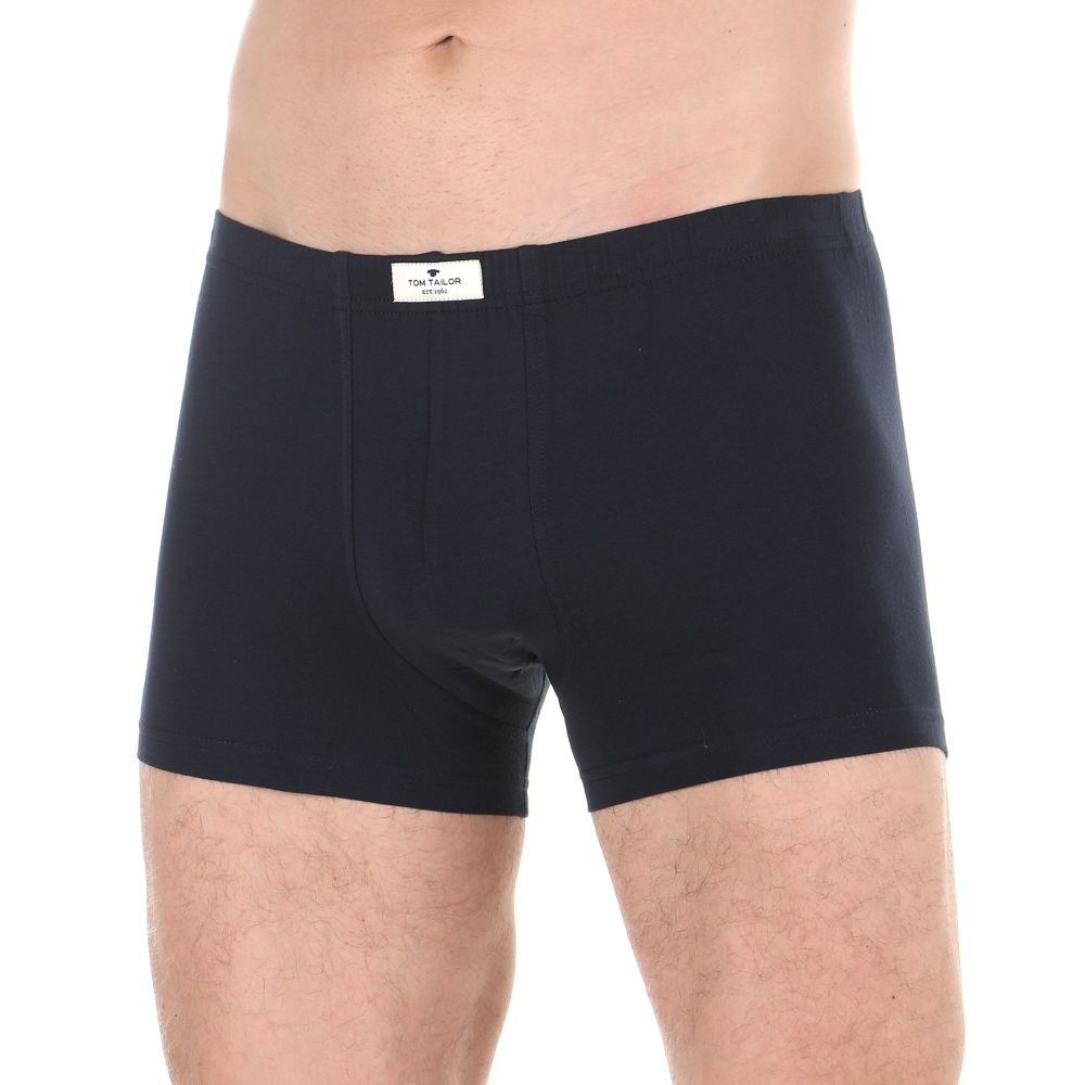 Мужские трусы боксеры набор 2в1 (бордовые, тёмно-синие) Tom Tailor 070501/6061 430