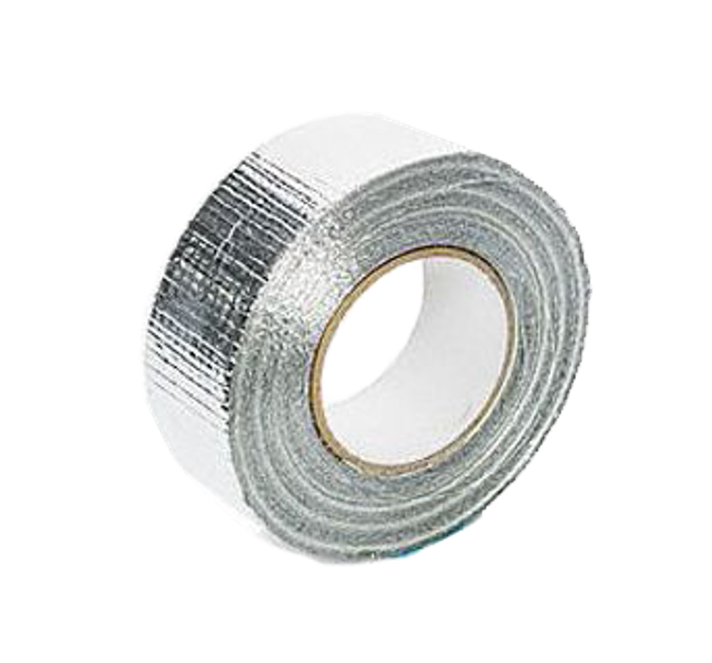 Изолирующая лента, алюминиевая, ширина 50 мм, 50 м в рулоне