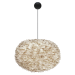 Плафон eos xl, светло-коричневый, d75, 45 см