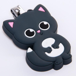 3612546 Детские, маникюрные щипчики - книпсеры «Котик» с резиновой игрушкой