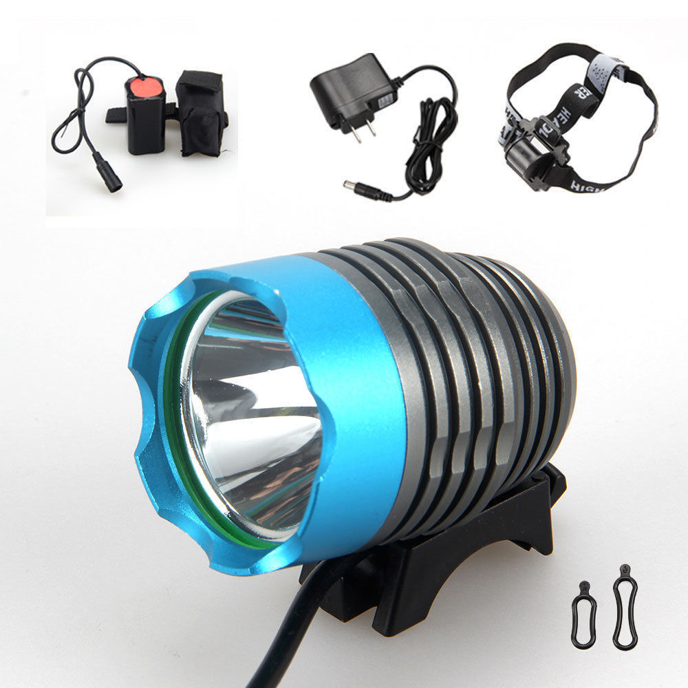 Фара CREE XML-T6/U2/L2, 1200 lumens, синий корпус