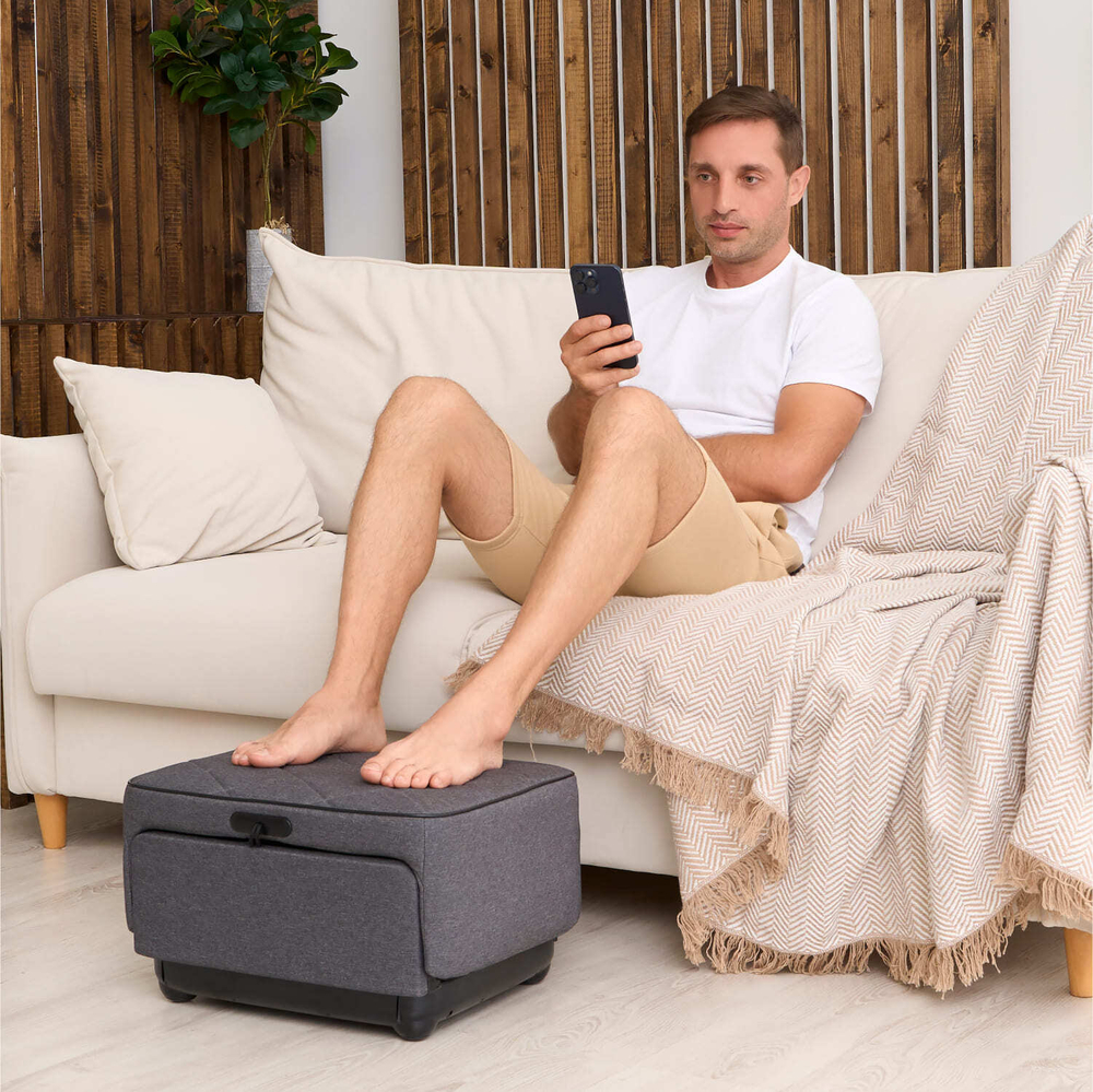 Массажер для ног GESS PUF Серый