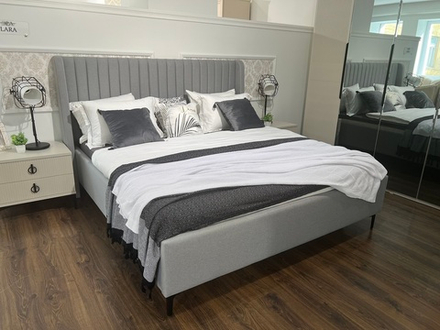 Стелла серый камень (Эра) Набор мебели для спальни (комплектация №1)