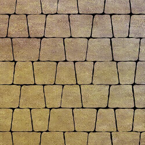 Тротуарная плитка Аттика, 60 мм, colormix Брайс, гладкая