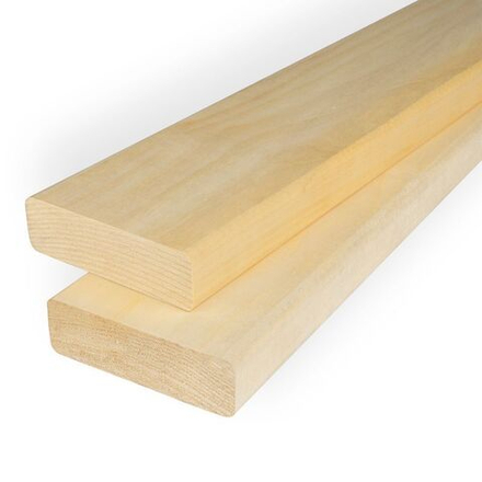 Полок осина 25х85х2500мм сорт А