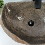 Каменная раковина из речного камня RS-05219 (57*37*15) 0861 из натурального камня