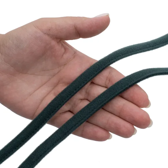 Ворсовая тесьма под каркасы изумруд