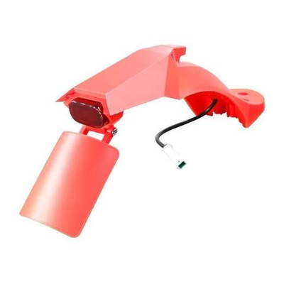 Крыло заднее красное Xiaomi M365, M365 Pro, 1S с габаритом