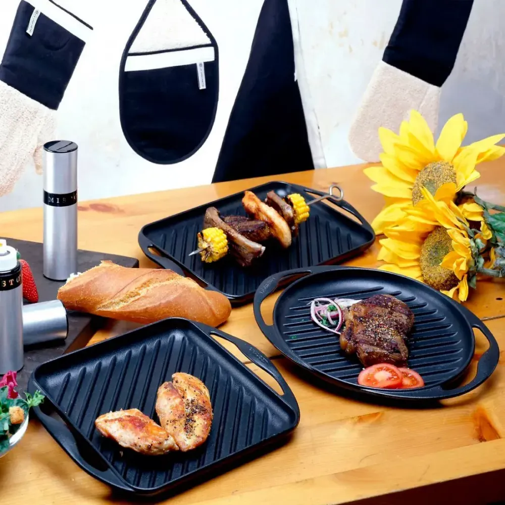 Чугунная сковорода-гриль Le Creuset, 24 см - 3