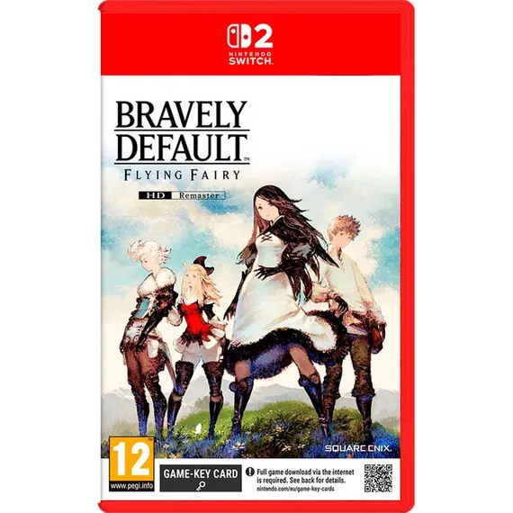 Bravely Default Flying Fairy Hd Remaster (Nintendo Switch 2, Английская версия, Новый)