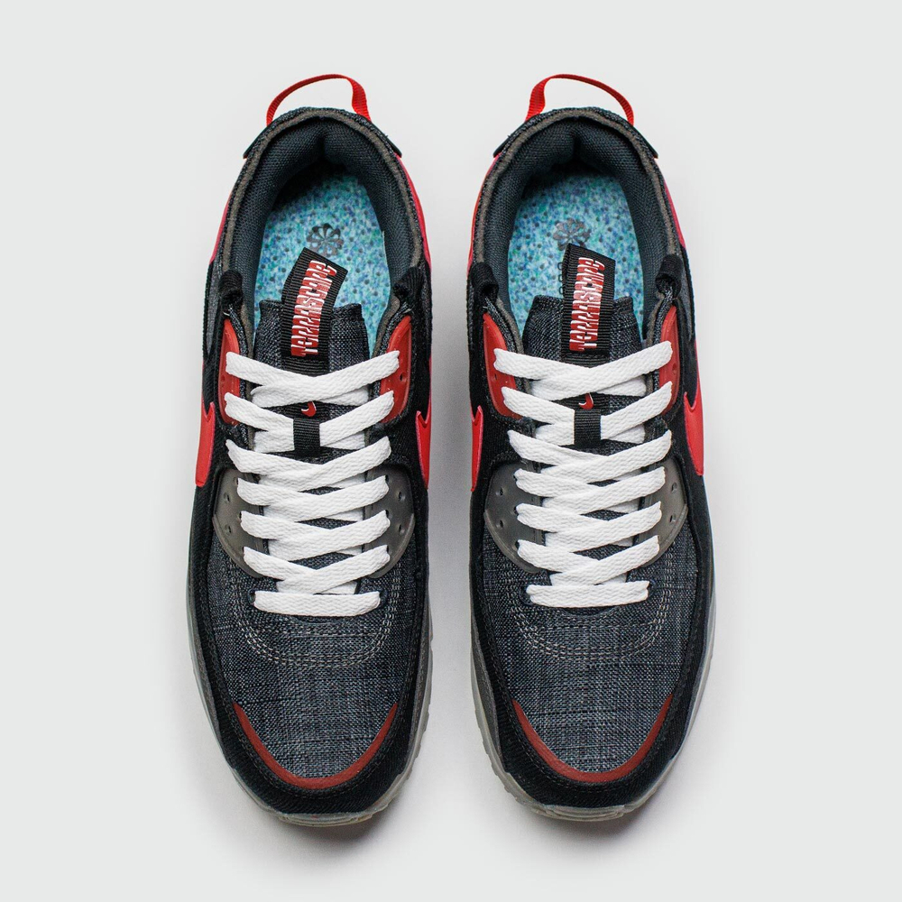 Кроссовки Nike Air Max Terrascape 90 Black Red Txt