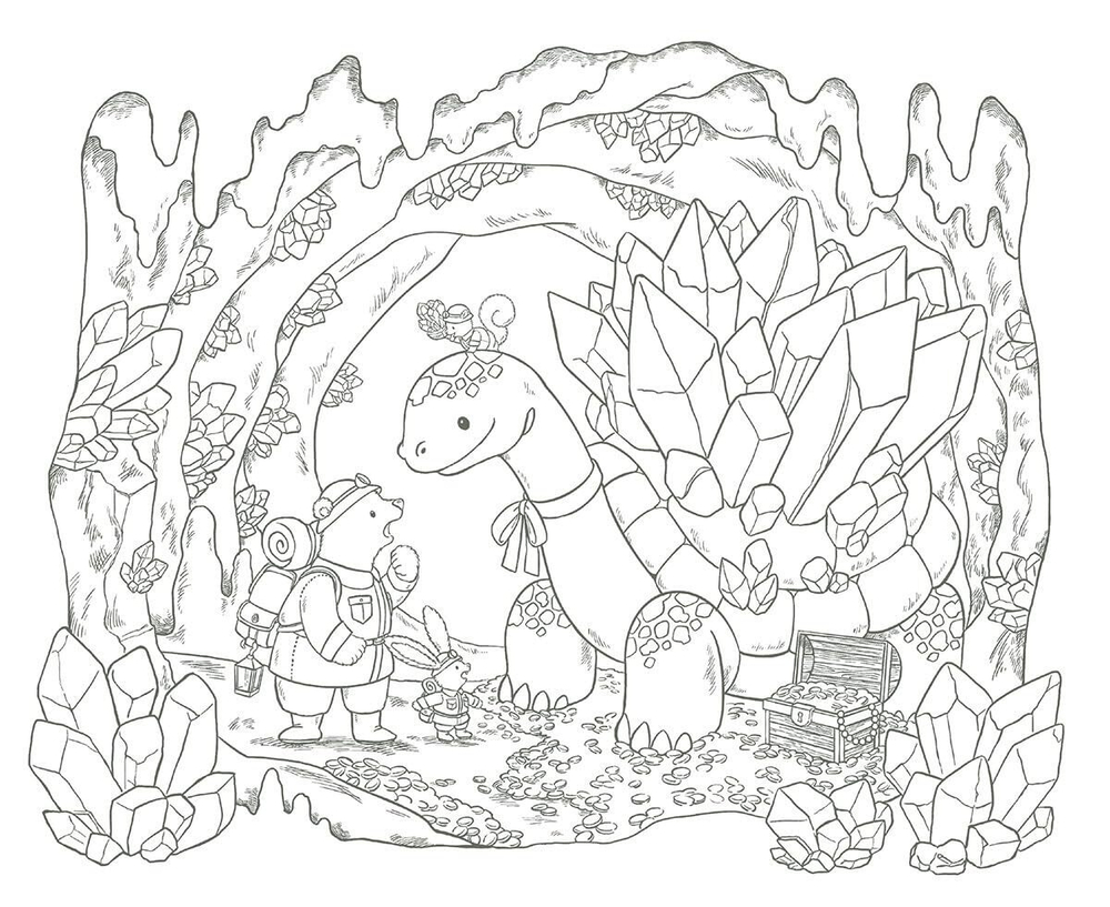 [Vol.7] Polar Bear's Adventure Cruise. Coloring Book