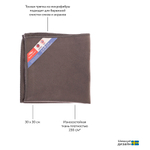 Набор из универсальной тряпки из микрофибры 30х30 и тряпки из микрофибры для экранов и линз