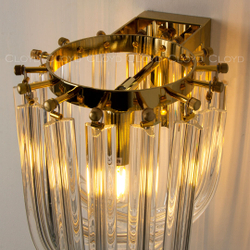 Бра Cloyd MEBIUS-B W1 / выс. 36 см - золото (арт.20294)