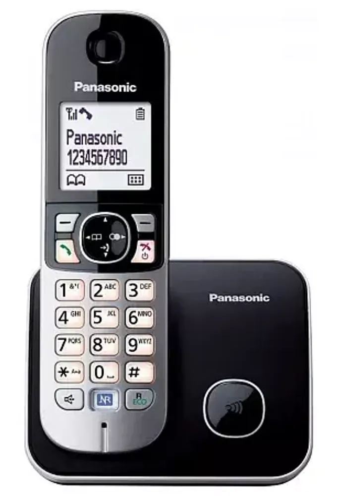 Радиотелефон PANASONIC KX-TG6811 (RUB) Черный