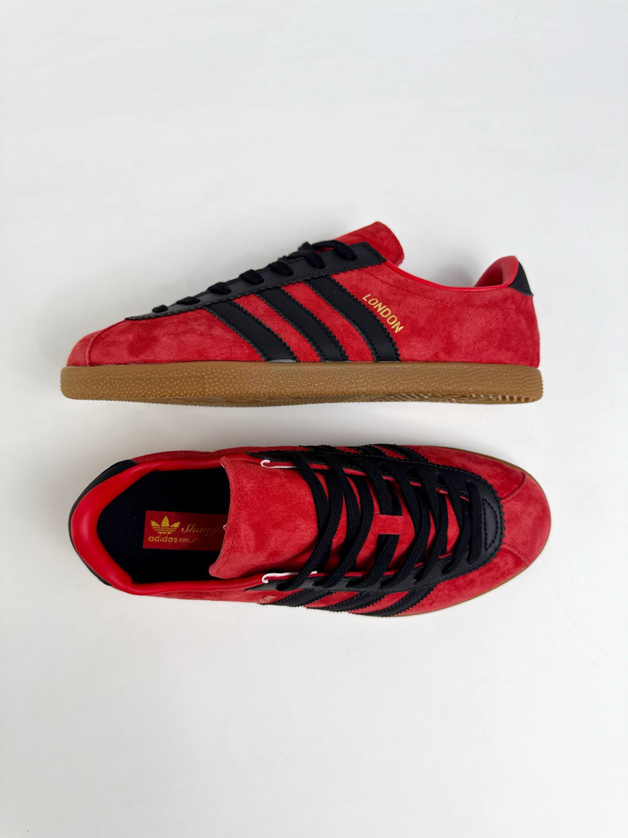 Кроссовки Adidas Originals London #B297 (красн.)