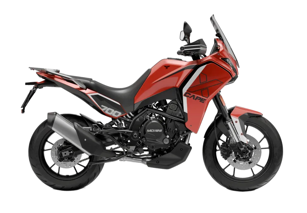Мотоцикл Moto Morini X-CAPE 700 Alloy Wheel Base, красный
