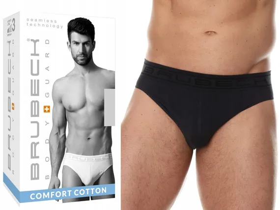 Трусы мужские слип Brubeck Comfort Cotton BE00290A тёмно-графитовые