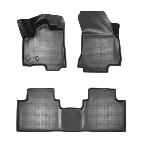 Ковры в салон Norplast/Unidec для JAC JS6 (2022-) Черный, арт.NPA11-C38-370