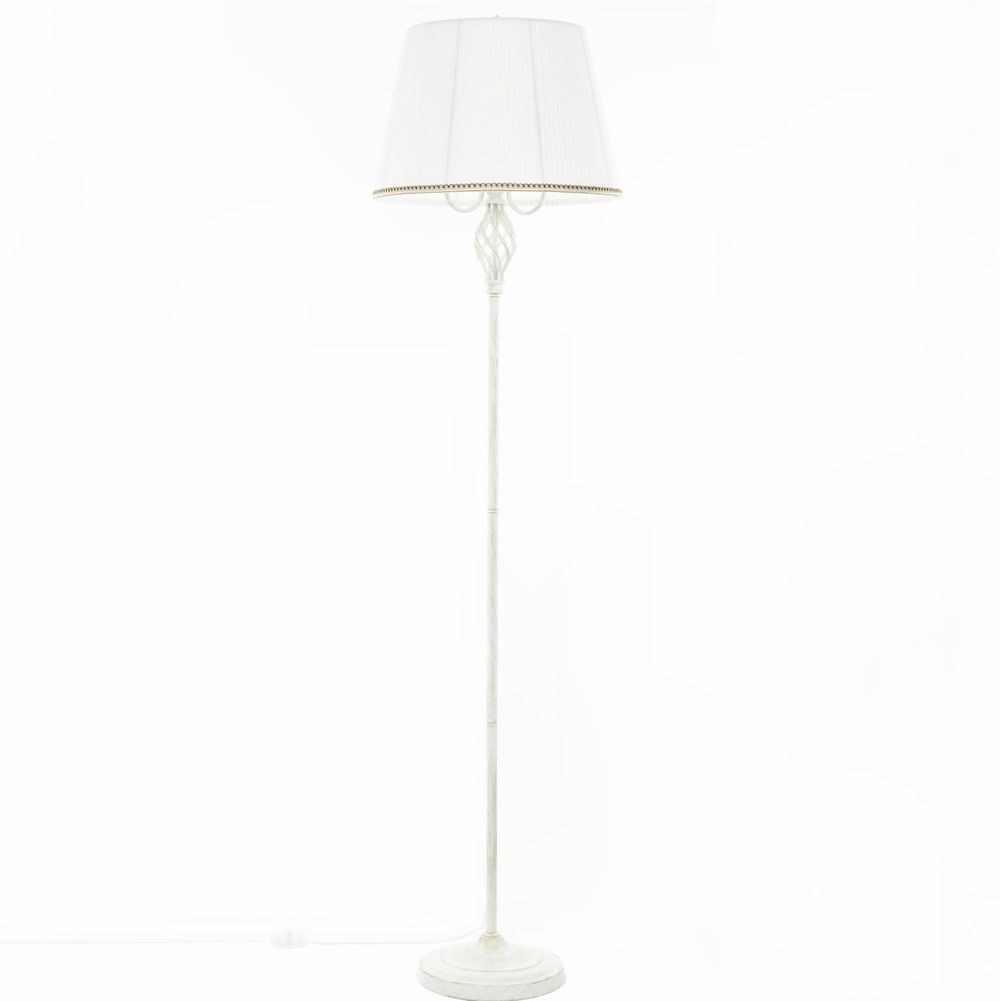 Citilux Вена CL402920 Торшер патина с белым абажуром