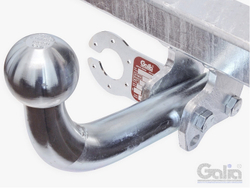 Фаркоп оцинкованный Galia V061A для Volvo S40 седан 2000-2004, Volvo V40 универсал 2000-2004(паспорт и сертификат в комплекте)(без электрики)