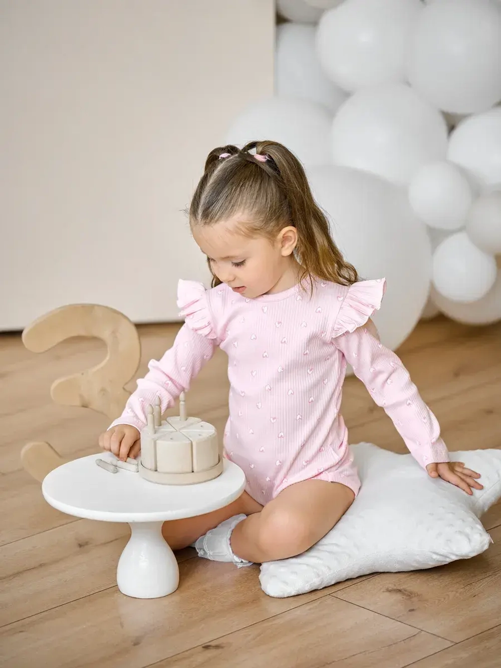 Боди с длинным рукавом