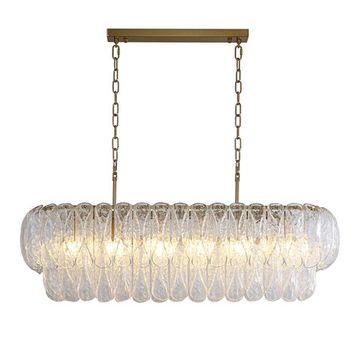 Подвесная люстра 6*E14 V000376 12034/6PL BRASS бронза Dalia Indigo