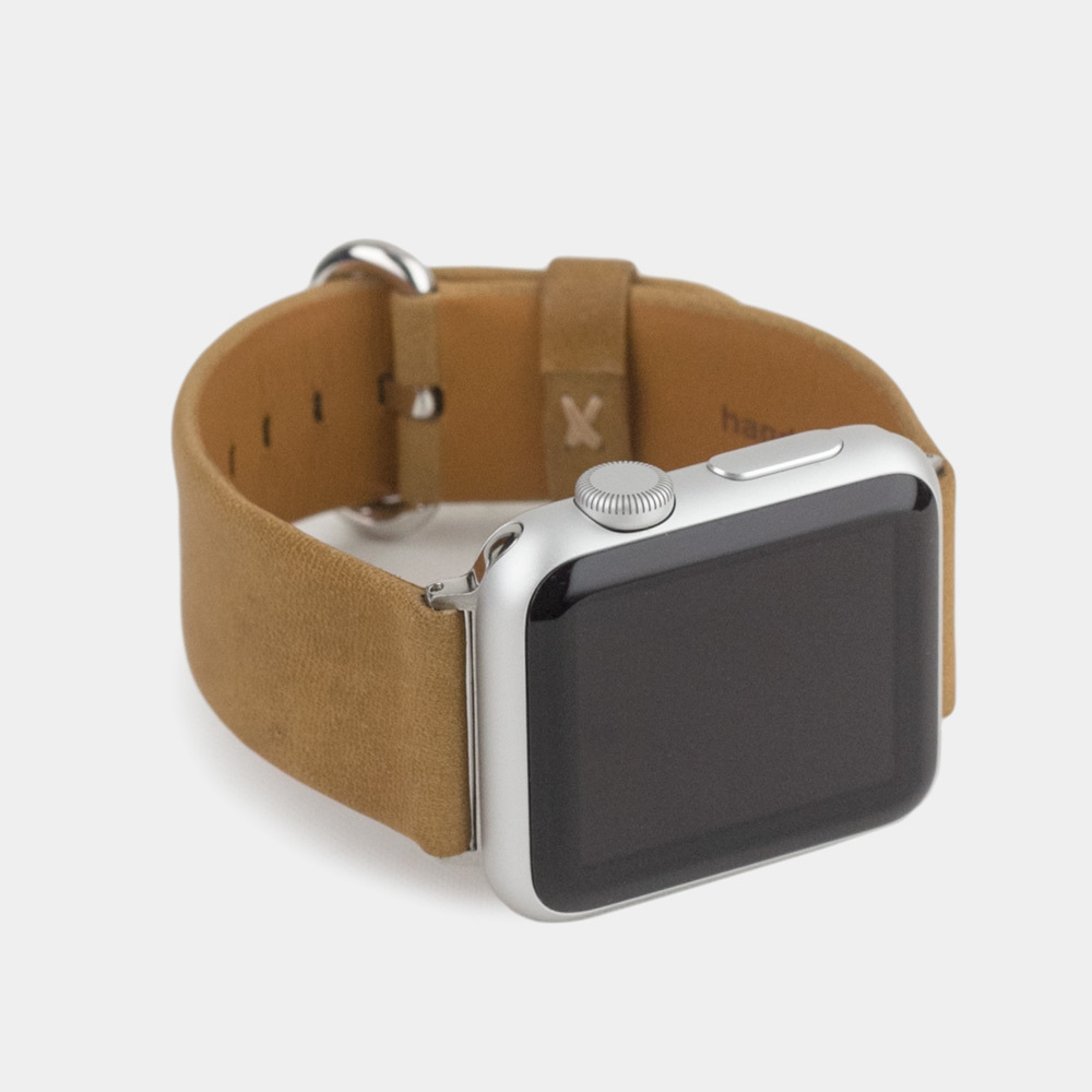 Ремешок для Apple Watch 44/45/46 mm из кожи теленка, цвета винтаж