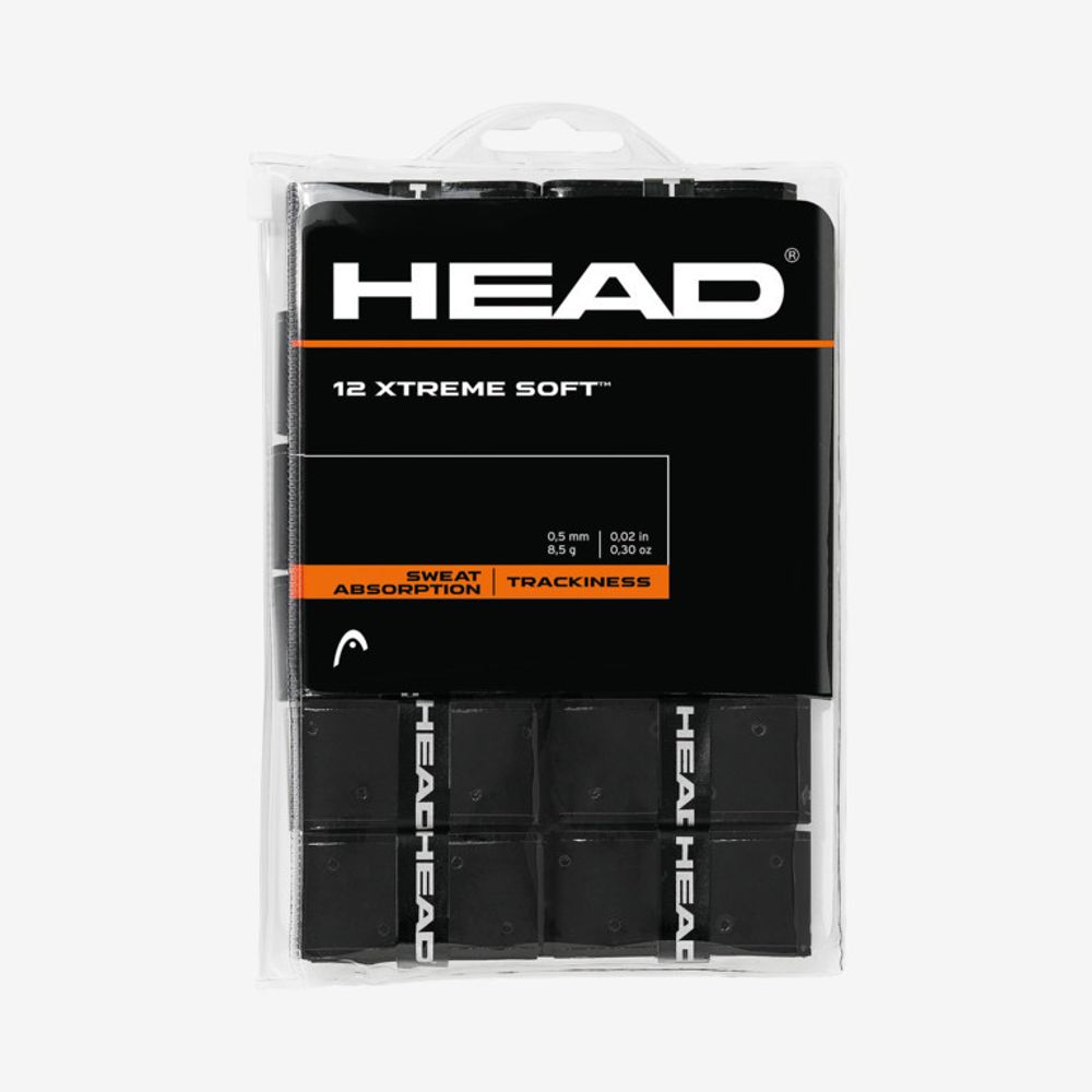 Аксессуары для тенниса Намотка овергрип HEAD XTREME SOFT 12 .