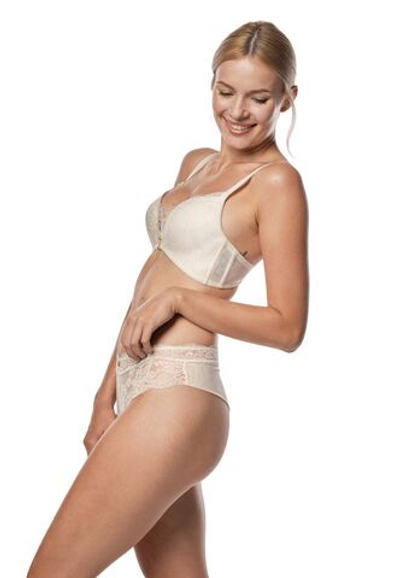 Трусики-бразилиана Ksenia (Размер: L) (Цвет: кремовый)