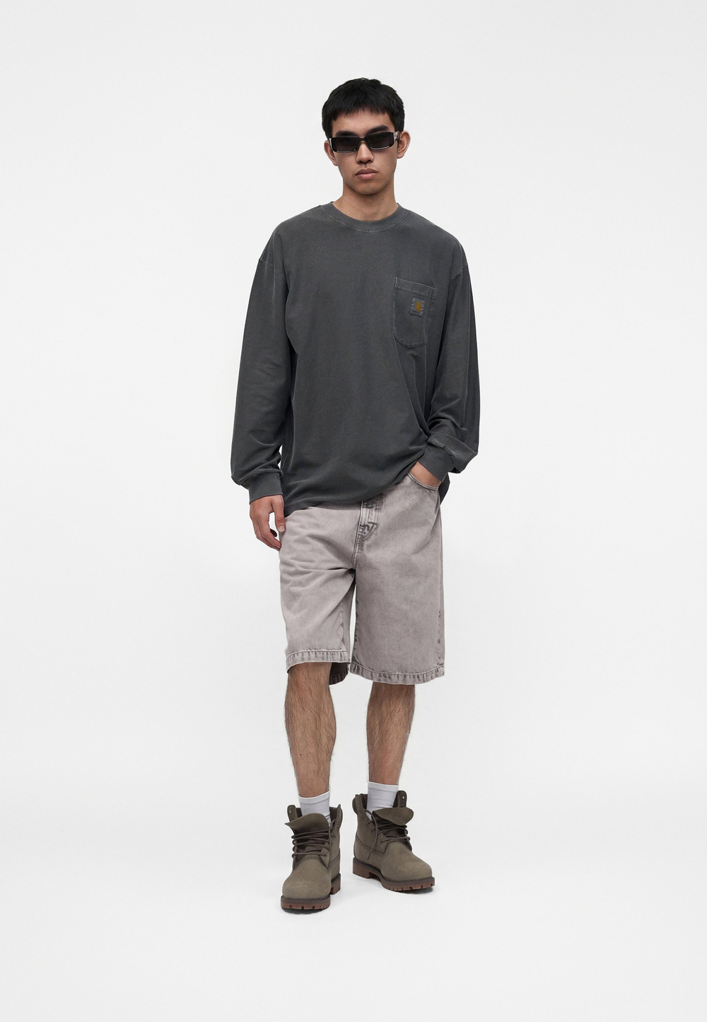 Carhartt WIP Блузка с длинными рукавами - Чёрный