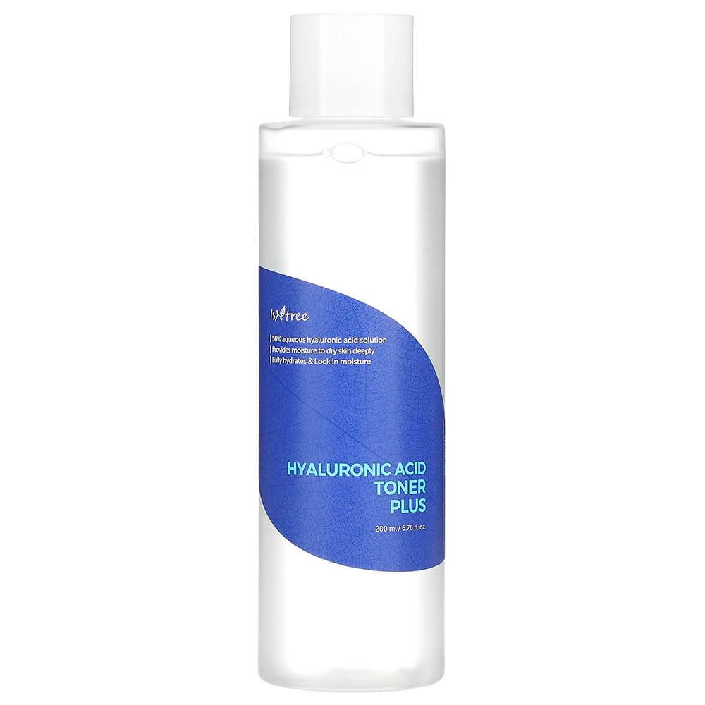 Усиленный тонер с гиалуроновой кислотой IsNtree Hyaluronic Acid Toner Plus 200 мл