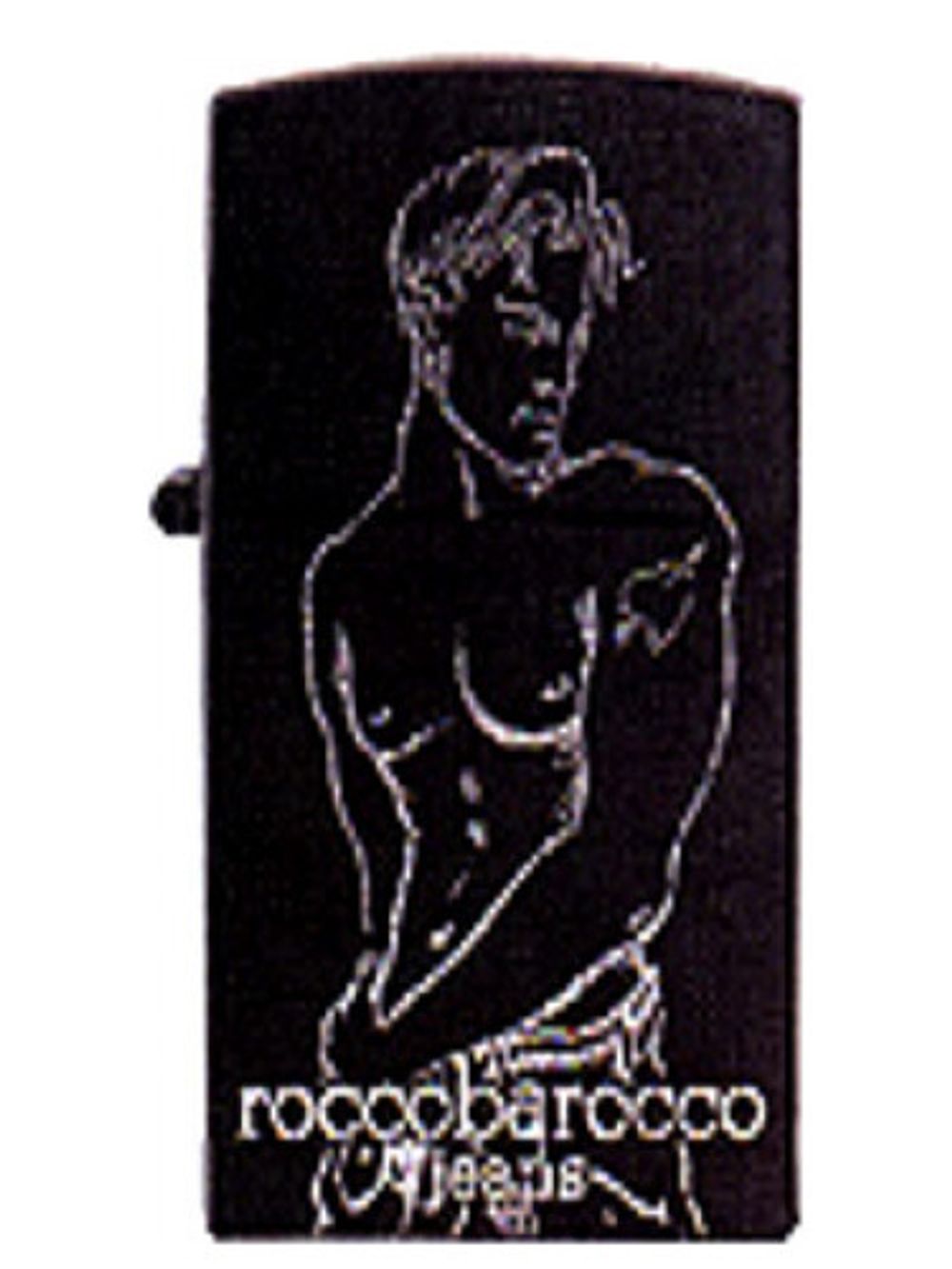 Roccobarocco Black Jeans Homme