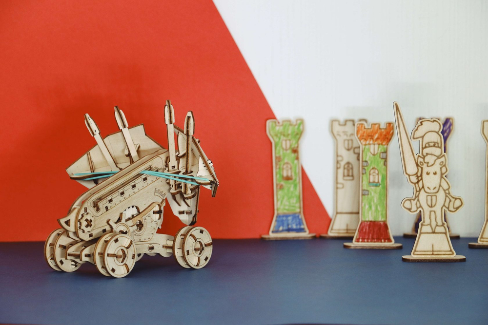 Деревянный конструктор UNIWOOD Аркбаллиста