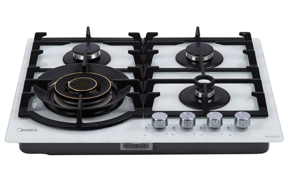 Поверхность варочная газ. Midea MG696VGW (белая)