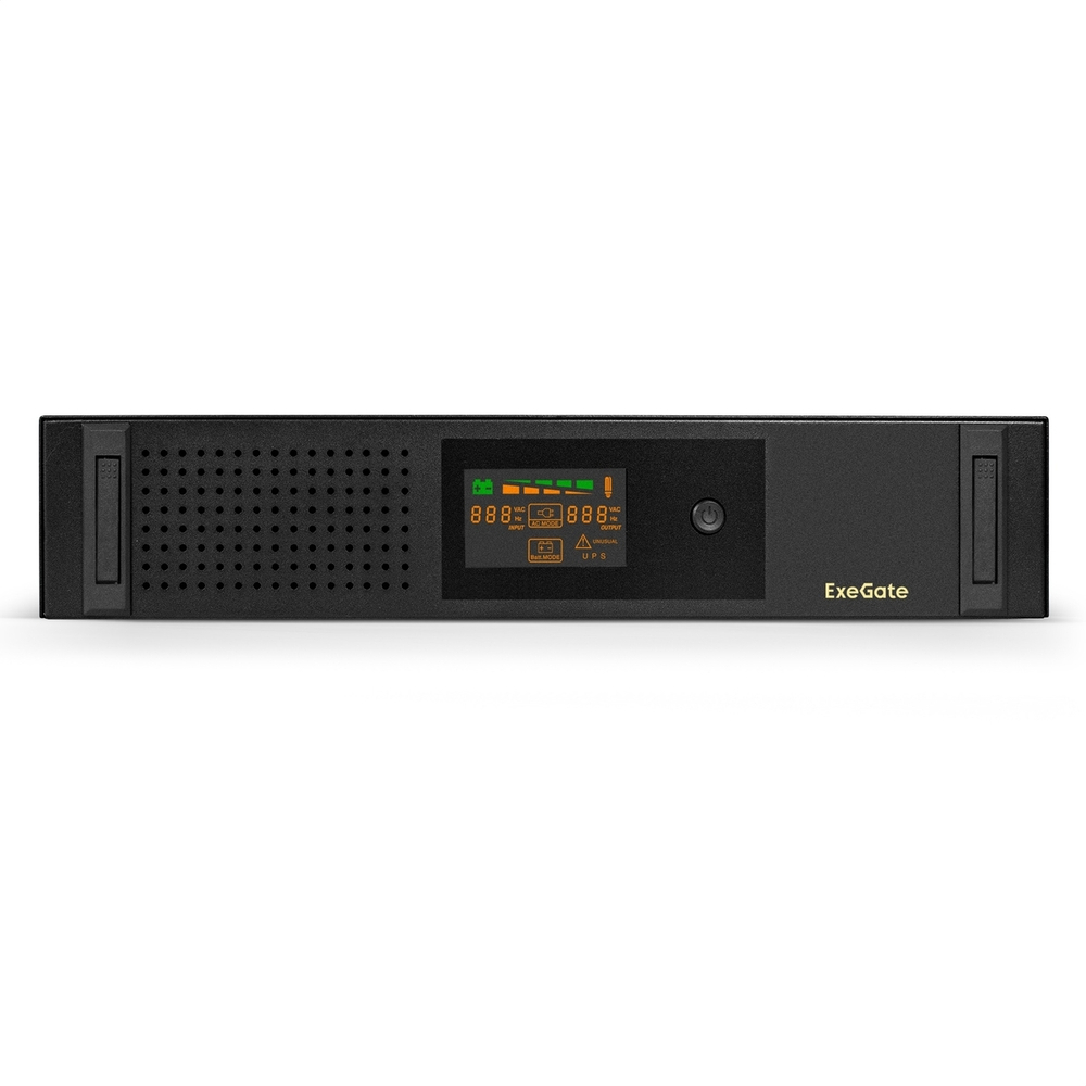 Источник бесперебойного питания  Exegate ServerRM UNL-2000.LCD.AVR.2SH.3C13.USB.2U