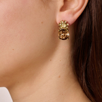 Серьги Dyrberg Kern BECKIA SG BROWN / GOLDEN 470097