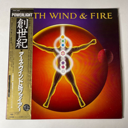 Винтажная виниловая пластинка LP Earth, Wind and Fire Powerlight (Japan 1983) (Obi)