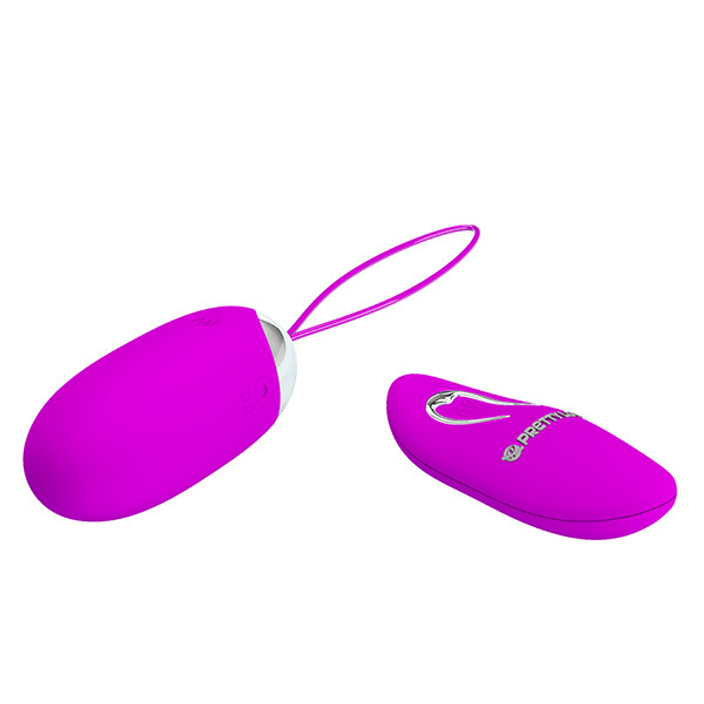 Лиловое виброяйцо с пультом ДУ Pretty Love BI-014362W