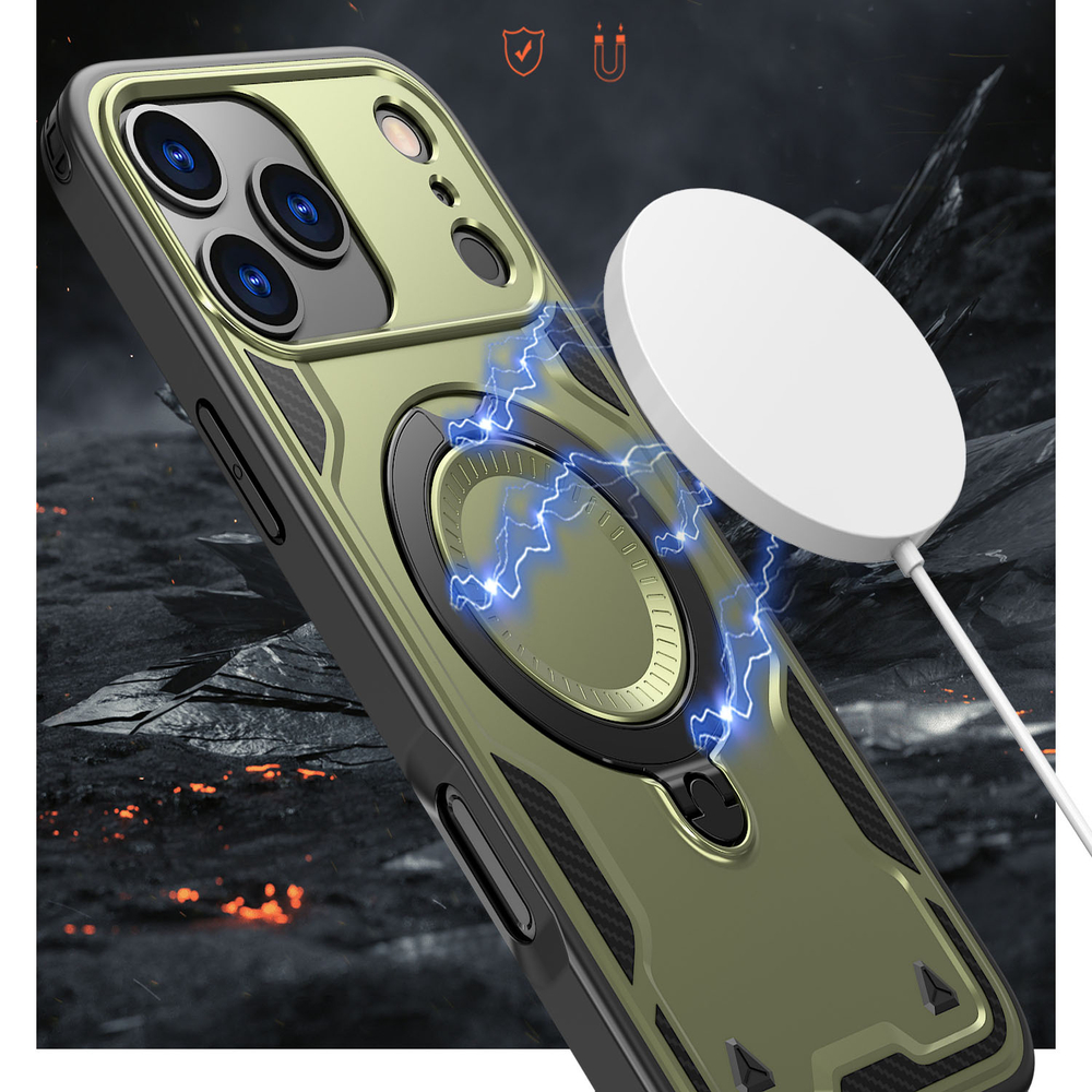 Чехол Magneto Case с кольцом для iPhone 17 Pro