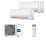 Мульти сплит-система Haier на 2 комнаты (35+35 кв.м.) LEADER DC-Inverter