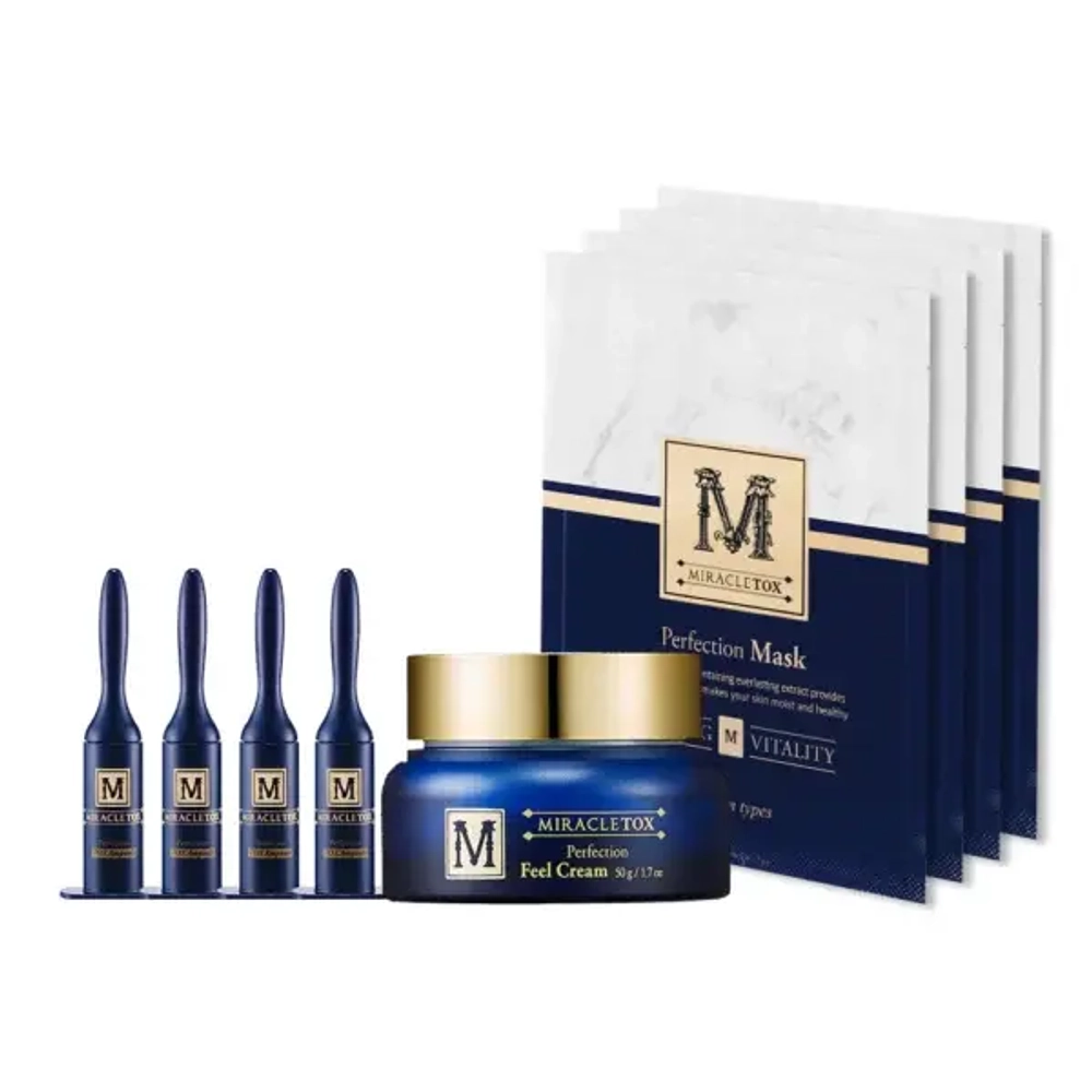 Miracletox Антивозрастной биоактиватор для омоложения - MIRACLETOX Perfection, 3 продукта