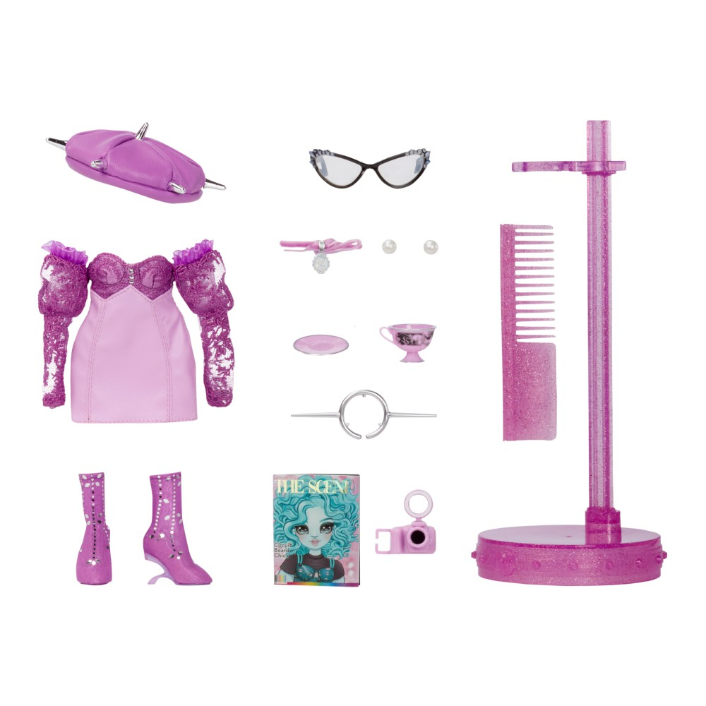 Кукла Rainbow High Шэдоу хай Лавендер Линн 592815EUC | Rainbow High Shadow High Lavender Lynn | модная кукла 4+