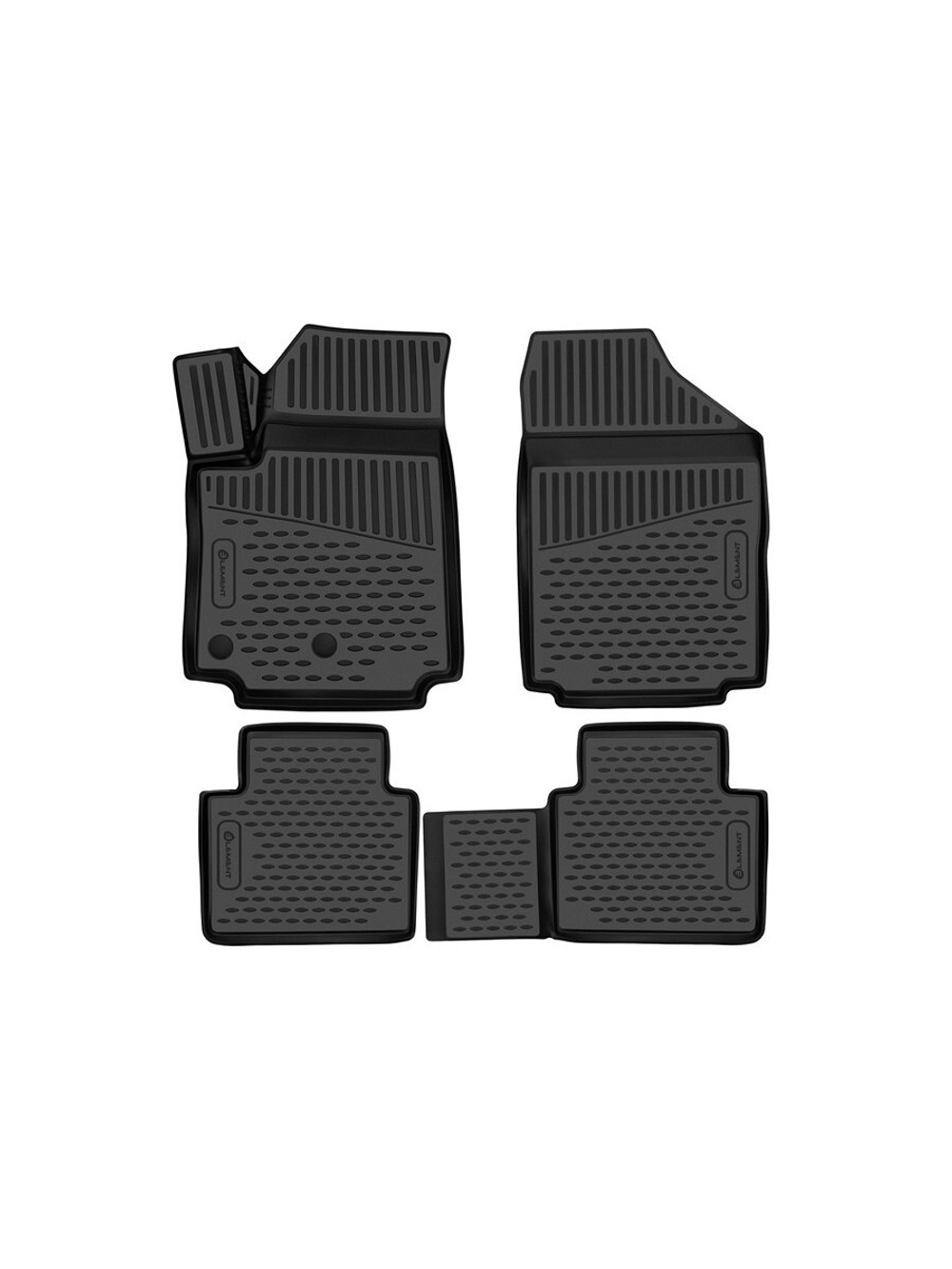 Коврики в салон для EVOLUTE i-Joy (I) 2022 - 4шт. (полиуретан) ELEMENT3DA67448210K