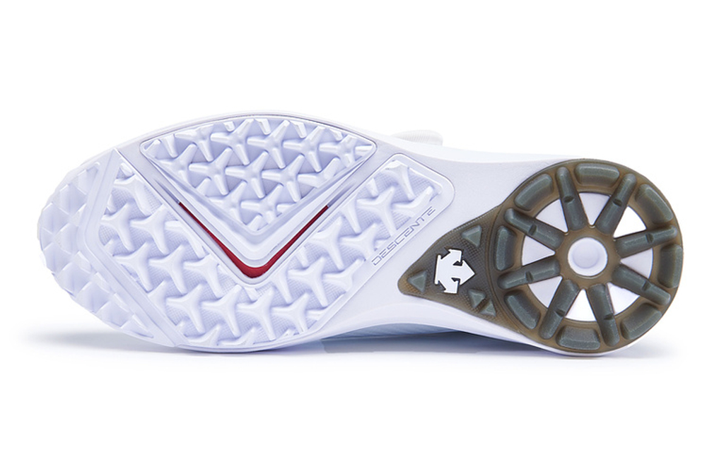 DESCENTE GOLF Cushioning Low top Golf Shoes Women"s White