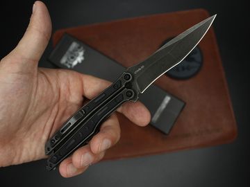 Нож-бабочка НОКС "Эльф" (черный) 204-500401