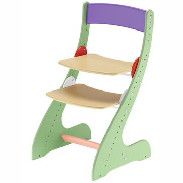 Растущий стул "ПАВЛИН", разноцветный