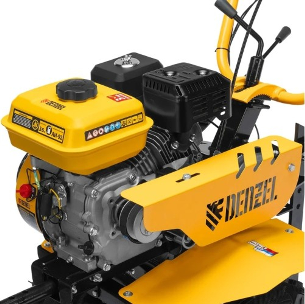 Мотоблок Denzel DPT-370S 7 л.с., ремен.сцеп 56443