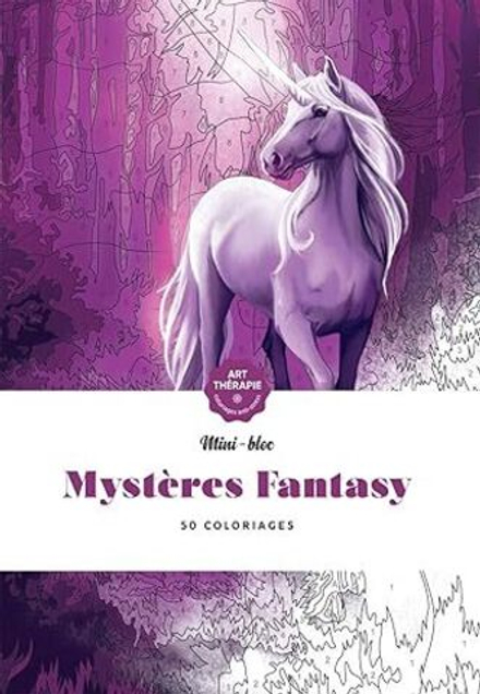 Раскраска по номерам Mystères Fantasy NED - Тайны фэнтези / 50 раскрасок/ 2376712912